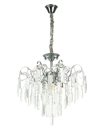 Люстра «Богемия» 6×40 Вт Е14 серебро 50×50×51(60)см