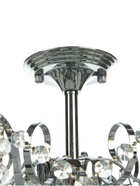 Люстра «Богемия» 6×40 Вт Е14 серебро 50×50×51(60)см - фото 5022486