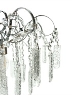 Люстра «Богемия» 6×40 Вт Е14 серебро 50×50×51(60)см - фото 5022488