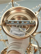 Люстра «Мона» 4×40 Вт Е14 золото 50×50×45(60)см - фото 5022529