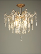 Люстра «Мона» 4×40 Вт Е14 золото 50×50×45(60)см - фото 5022517