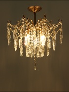 Люстра «Мона» 4×40 Вт Е14 золото 50×50×45(60)см - фото 5022518