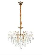 Люстра "Софи" 4х40Вт Е14 золото 50х50х45(60)см 10777053 Люстра "Софи" 4х40Вт Е14 золото 50х50х45(60)см 10777053