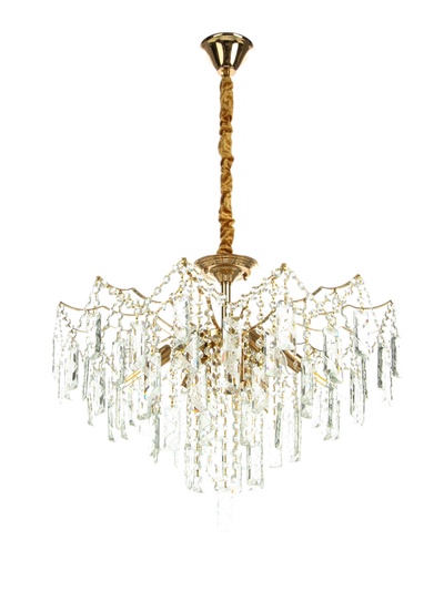 Люстра «Мария» 9×40 Вт Е14 золото 60×60×46(60)см