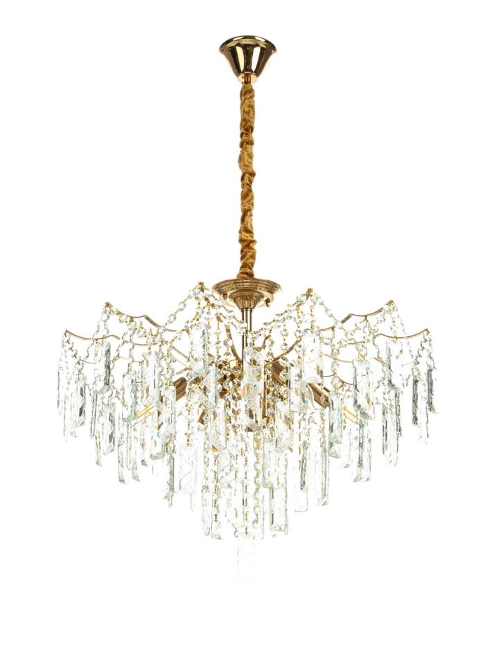 Люстра «Мария» 9×40 Вт Е14 золото 60×60×46(60)см - Фото 1