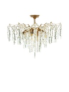 Люстра «Мария» 9×40 Вт Е14 золото 60×60×46(60)см - фото 46005422