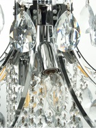 Люстра «Александра» 6×40 Вт Е14 серебро 50×50×58 см(60)см - фото 5022562