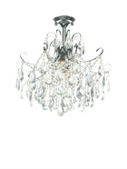 Люстра «Александра» 6×40 Вт Е14 серебро 50×50×58 см(60)см - фото 5022565