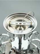 Люстра «Александра» 6×40 Вт Е14 серебро 50×50×58 см(60)см - фото 5022569