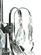 Люстра «Александра» 6×40 Вт Е14 серебро 50×50×58 см(60)см - фото 5022555