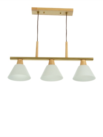 Светильник «Клео» 3×40 Вт Е27 бронза/коричневый 68×18×100 см