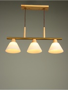 Светильник «Клео» 3×40 Вт Е27 бронза/коричневый 68×18×100 см - фото 41384971