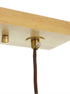 Светильник «Клео» 3×40 Вт Е27 бронза/коричневый 68×18×100 см - фото 41384980