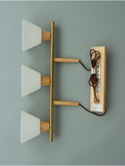 Светильник «Клео» 3×40 Вт Е27 бронза/коричневый 68×18×100 см - фото 41384981