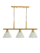 Светильник «Клео» 3×40 Вт Е27 бронза/коричневый 68×18×100 см - фото 41384973