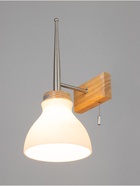 Бра «Герцог» 1×40 Вт Е27 сатин/коричневый 16×21×38 см - Фото 2