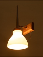 Бра «Герцог» 1×40 Вт Е27 сатин/коричневый 16×21×38 см - Фото 3