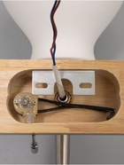 Бра «Герцог» 1×40 Вт Е27 сатин/коричневый 16×21×38 см - Фото 8