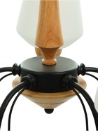 Люстра «Глория» 5×40 Вт Е27 черный/коричневый 60×60×50(+60)см - Фото 7