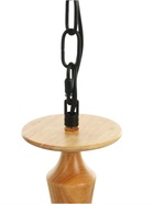 Люстра «Глория» 5×40 Вт Е27 черный/коричневый 60×60×50(+60)см - Фото 8