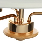 Люстра «Ребекка» 3×40 Вт Е27 белый/золото 45×45×46(+100)см - фото 5022669