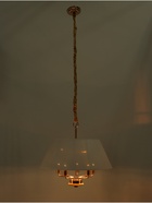 Люстра «Ребекка» 5×40 Вт Е27 белый/золото 60×60×58(+100)см - фото 5022676