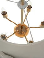 Люстра «Ребекка» 5×40 Вт Е27 белый/золото 60×60×58(+100)см - фото 5022680