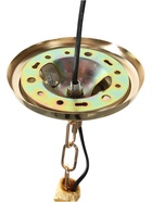 Люстра «Ребекка» 5×40 Вт Е27 белый/золото 60×60×58(+100)см - фото 5022682