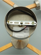 Люстра «Молекула» 6×40 Вт Е14 сатин/коричневый 89×89×66 см - фото 5022698