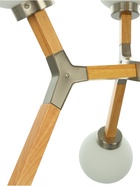 Люстра «Молекула» 6×40 Вт Е14 сатин/коричневый 89×89×66 см - фото 5022691