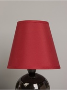 Лампа настольная «Шар черный» цв. бордовый 25 см, Е14 220V 15×15×24.5 см RISALUX - фото 4815025