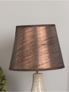 Настольная лампа "Реймс" Е14 40Вт серый/коричневый 15,5х15,5х32,7 см RISALUX - фото 39136187