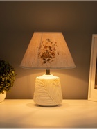 Лампа настольная "Роза" 16262/1 E14 40Вт белый 15х15х31 см RISALUX 10876827