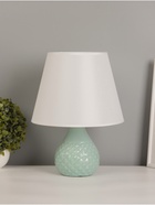 Лампа настольная 16369/1BL E14 40Вт голубой/белый 25х25х34 см RISALUX 10876828 - фото 14508531
