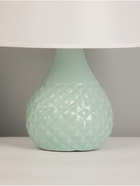 Лампа настольная 16369/1BL E14 40 Вт голубой/белый 25×25×34 см RISALUX - фото 38892308