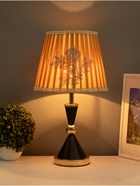 Настольная лампа "Елизавета" E27 40Вт черно-золотой 25х25х37 см RISALUX 10876834