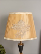 Настольная лампа "Елизавета" E27 40Вт черно-золотой 25х25х37 см RISALUX 10876834