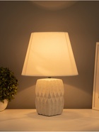 Настольная лампа "Алейда" Е14 40Вт белый 25х25х29,5 см RISALUX 10876835