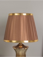 Настольная лампа 16693/1GD E27 40Вт коричневый/золото 21х21х54 см RISALUX - фото 38892331