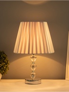 Настольная лампа "Ванесса" Е14 40Вт хром 25х25х31 см RISALUX - фото 39136229