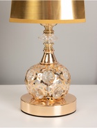 Лампа настольная с подсветкой LED  58081/1 E27 40Вт золото 15х15х30 см RISALUX 10876848