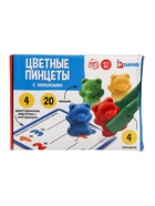 Уценка Развивающий набор «Цветные пинцеты», с мишками - Фото 6