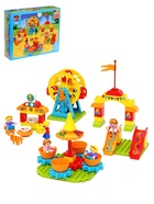 УЦЕНКА Конструктор «Ярмарка», наклейки в наборе, 69 деталей 10880148