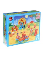 УЦЕНКА Конструктор «Ярмарка», наклейки в наборе, 69 деталей 10880148