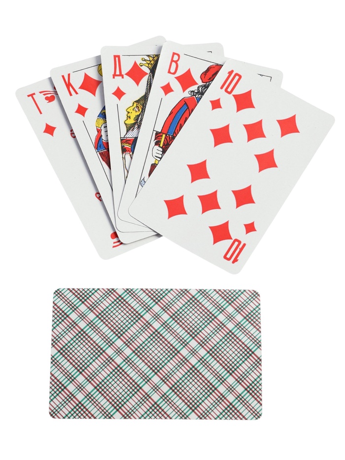 УЦЕНКА Карты игральные «Дама», 36 шт., 8.7×5.7 см - Фото 1