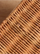 УЦЕНКА Корзинка прямоугольная с крышкой и тканевым подкладом, 33×22×15 см, ротанг 10880353