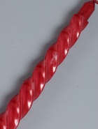 УЦЕНКА Набор свечей витых, 1.5×15 см, 3 шт., рубиновые - Фото 4