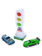 УЦЕНКА Светофор с машинками «Изучаем ПДД», световые эффекты, русский чип, МИКС 10880497