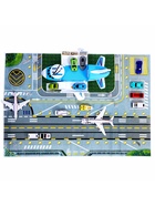 УЦЕНКА Парковка детская «Аэропорт», подвижные элементы, самолёт, с аксессуарами - Фото 2