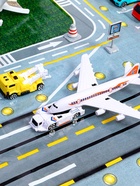 УЦЕНКА Парковка детская «Аэропорт», подвижные элементы, самолёт, с аксессуарами - Фото 12